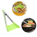 Spatule 2 en 1 :  Saisir , retourner et servir facilement vos aliments!